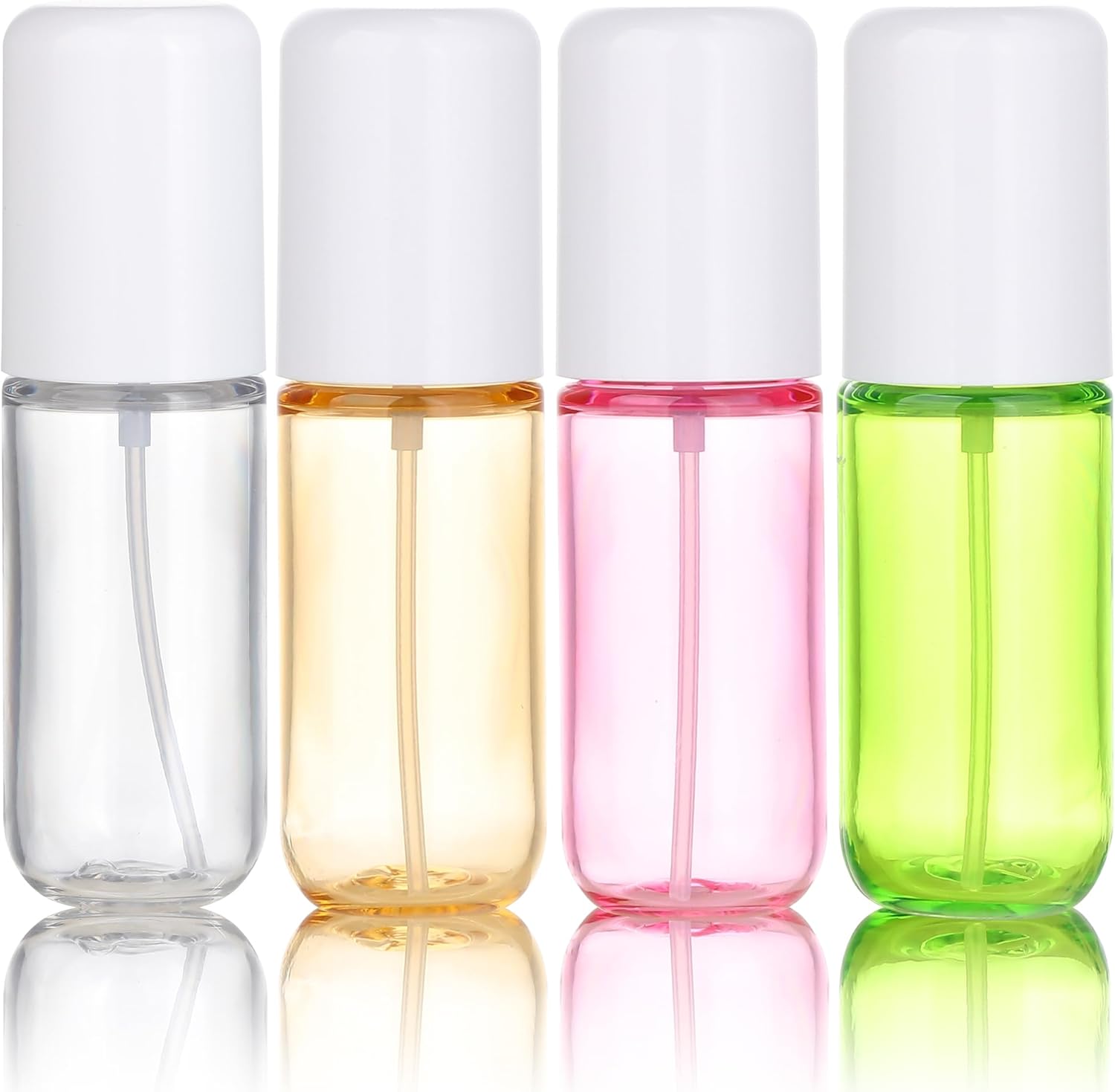 Misting Bottle Fine - 4-Pack 1.35oz Fine Mist Travel Spray
