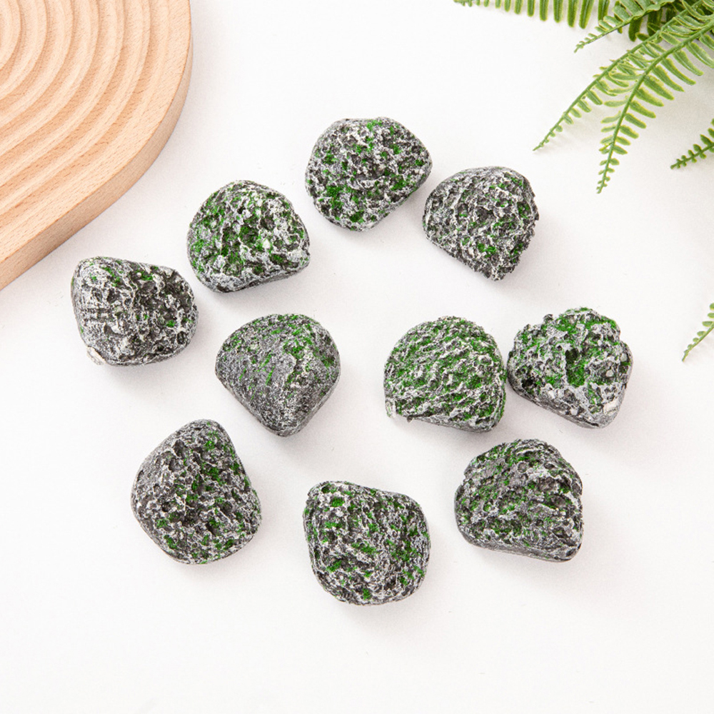 10PCS Mossy Gray Stone Multi-s – Sphagnum Moss Dry Bewertung und Preis