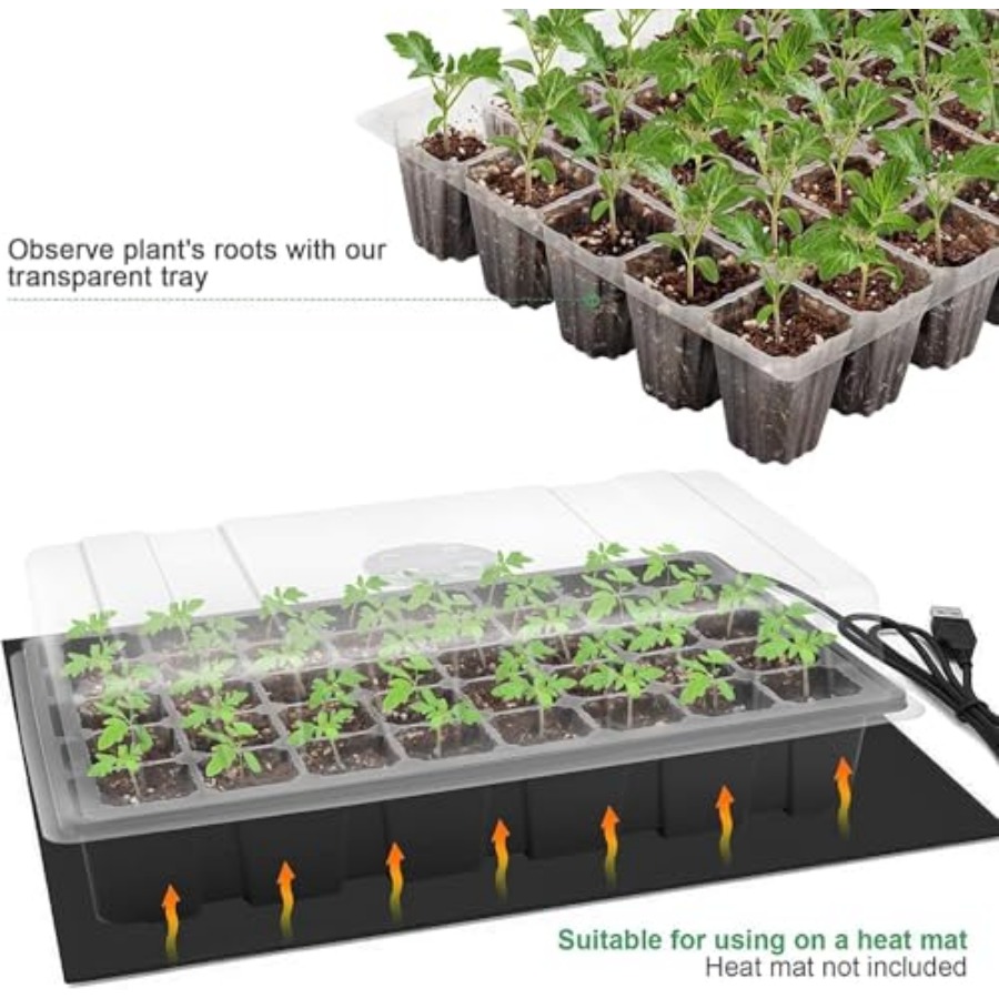Seedling Trays Seed Starter Tr – Humidity Dome Kit Bewertung und Preis