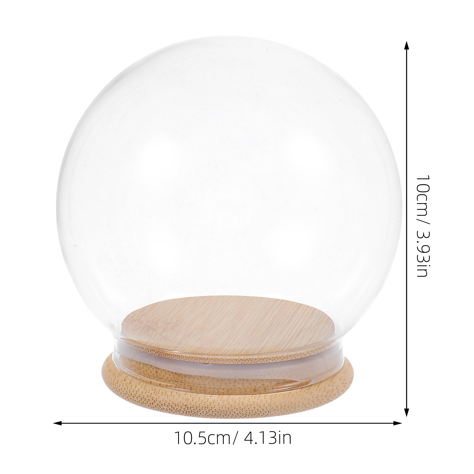 Glass Dome Eternal Flower Disp – Plastic Dome Clear Bewertung und Preis