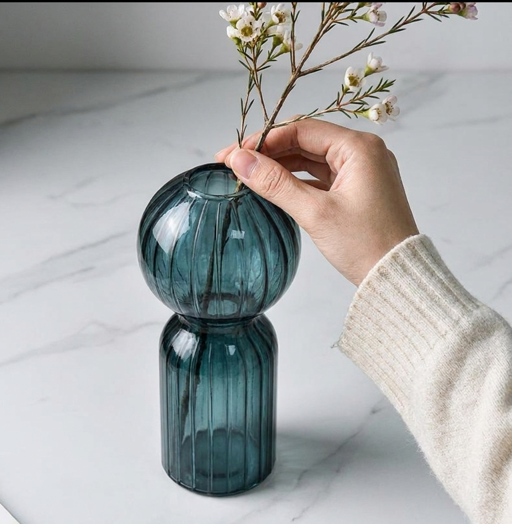 Nordic Striped Color Bubble Gl – Propagation Station Vase Bewertung und Preis