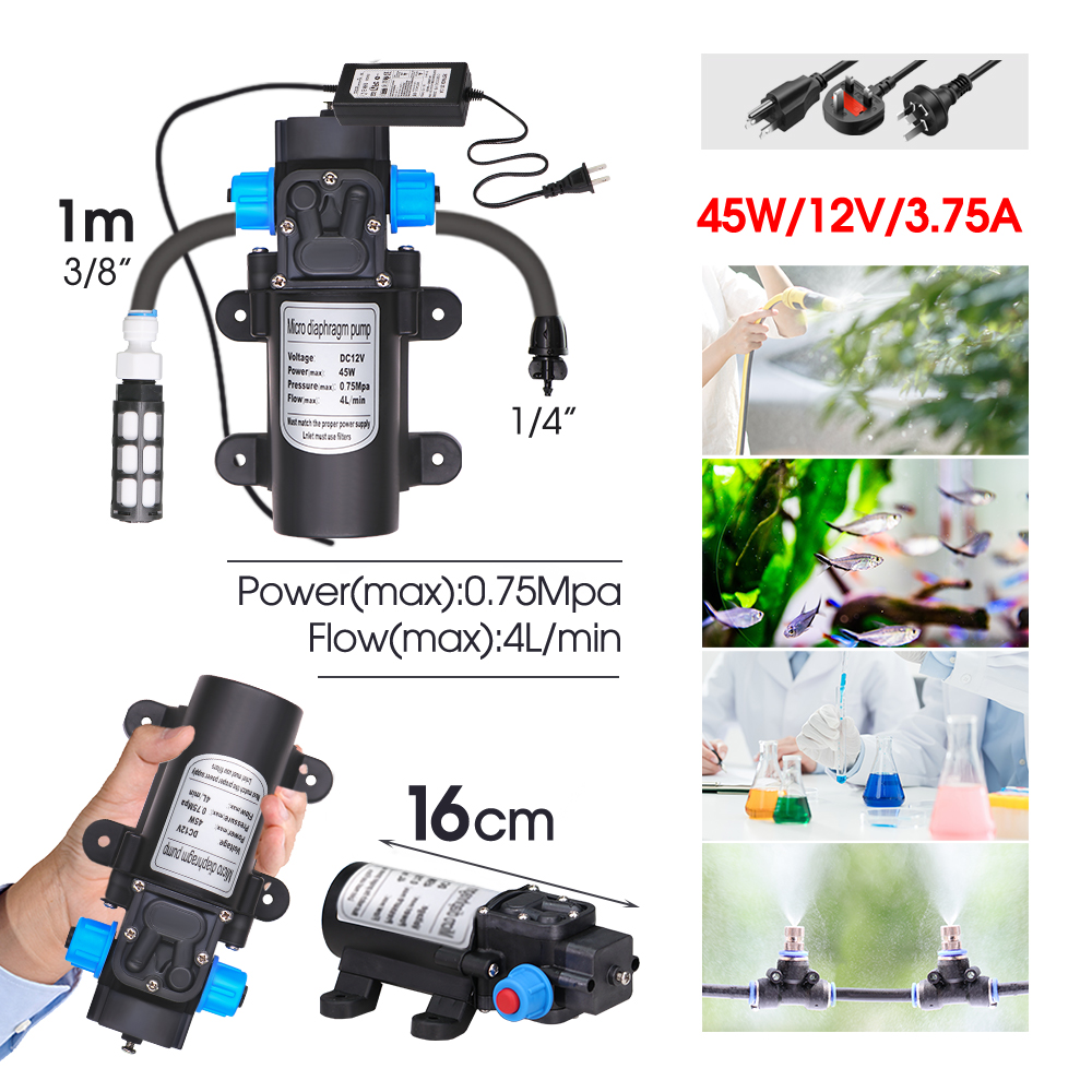 110-240V 45W Self-priming Pump – Self Watering Insert Bewertung und Preis
