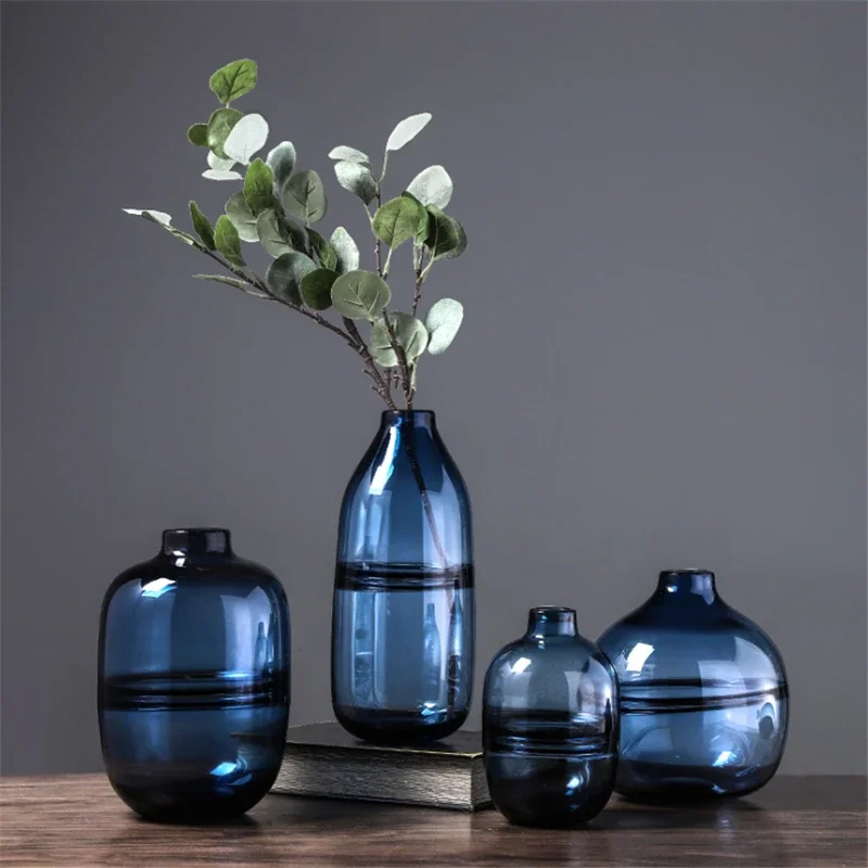 Minimalist Blue Black Glass Va – Propagation Station Vase Bewertung und Preis