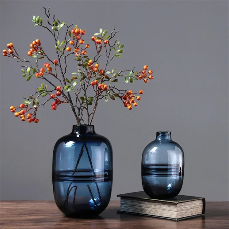 Minimalist Blue Black Glass Va – Propagation Station Vase Bewertung und Preis