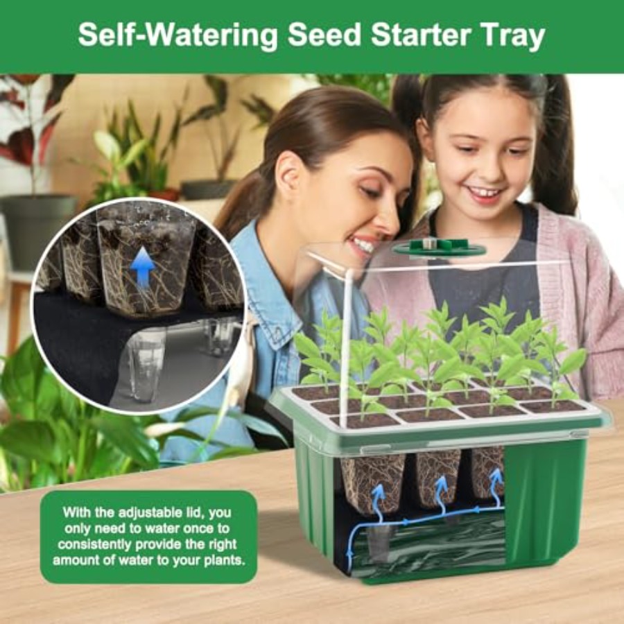 Seed Starter Tray with Light 6 – Humidity Dome Kit Bewertung und Preis