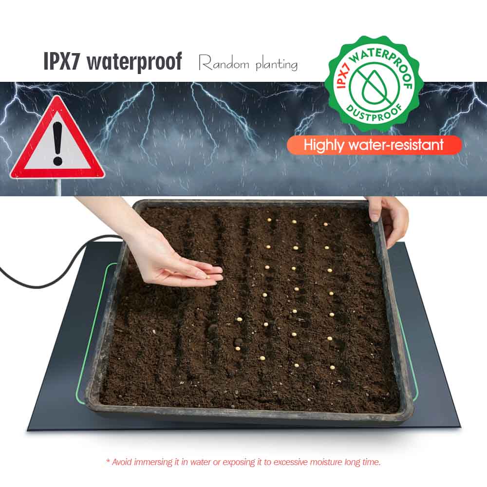 7-100W Plants Heating Pad with – Heat Mat Seedling Bewertung und Preis