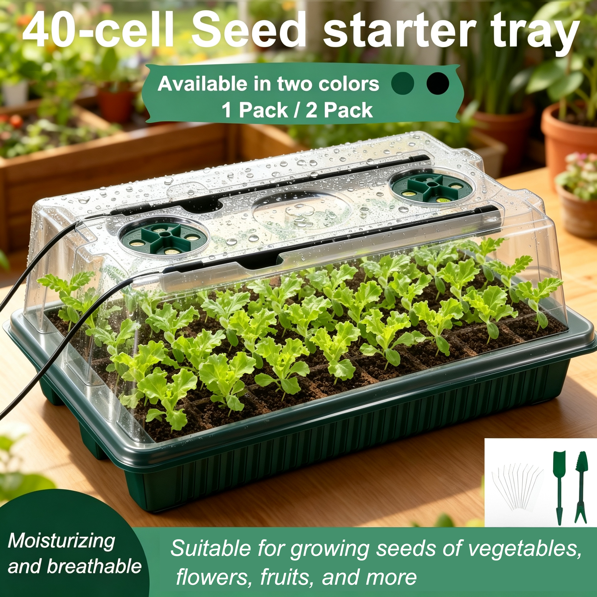 Seed Starter Tray with Grow Li – Humidity Dome Kit Bewertung und Preis