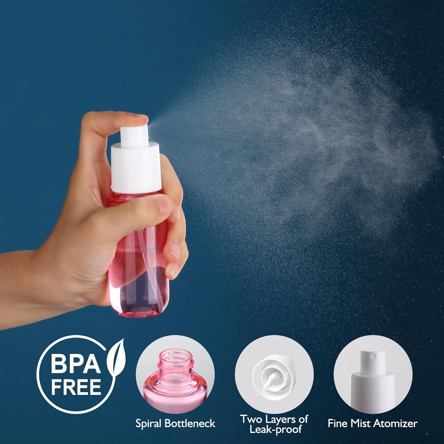 4-Pack 1.35oz Fine Mist Travel – Misting Bottle Fine Bewertung und Preis