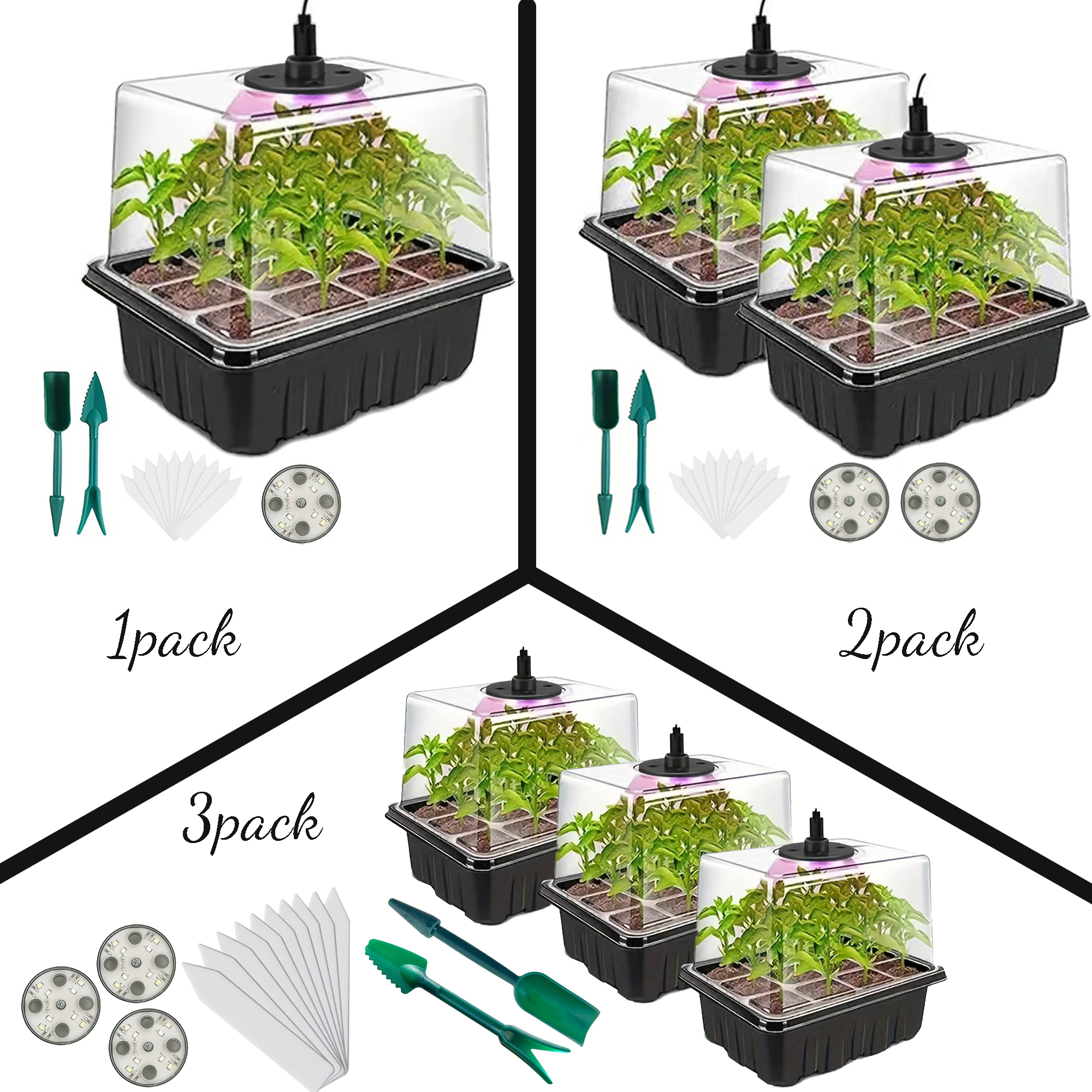 Seedling Starter Kit 1/2/3 Set – Humidity Dome Kit Bewertung und Preis