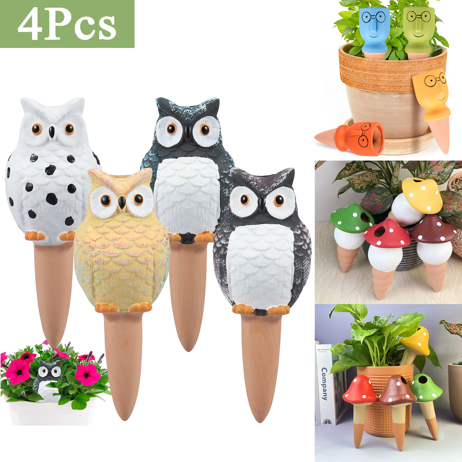 4Pcs Self-Watering Spikes Dive – Self Watering Insert Bewertung und Preis