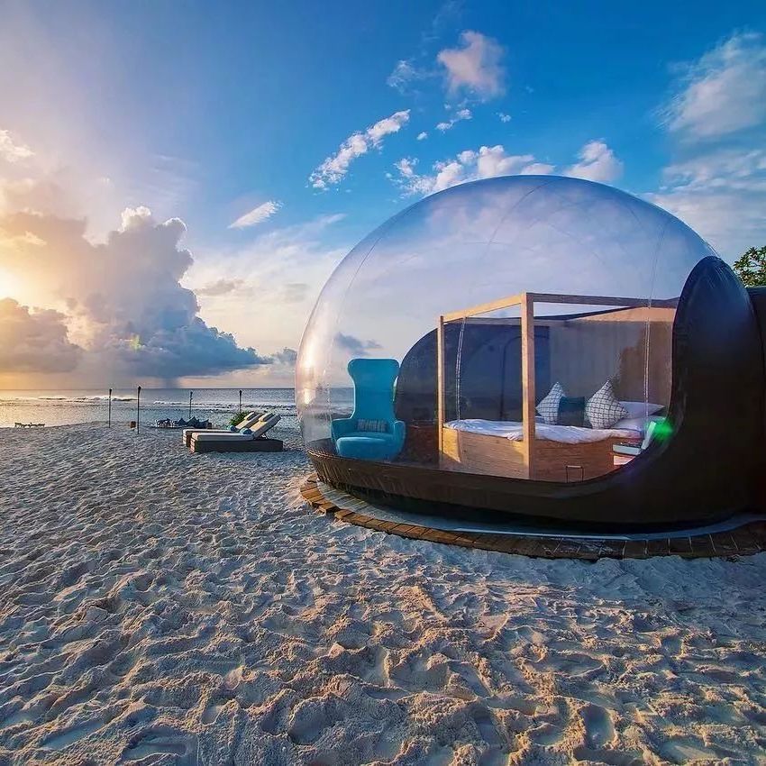 Transparent Inflatable Bubble  – Plastic Dome Clear Bewertung und Preis