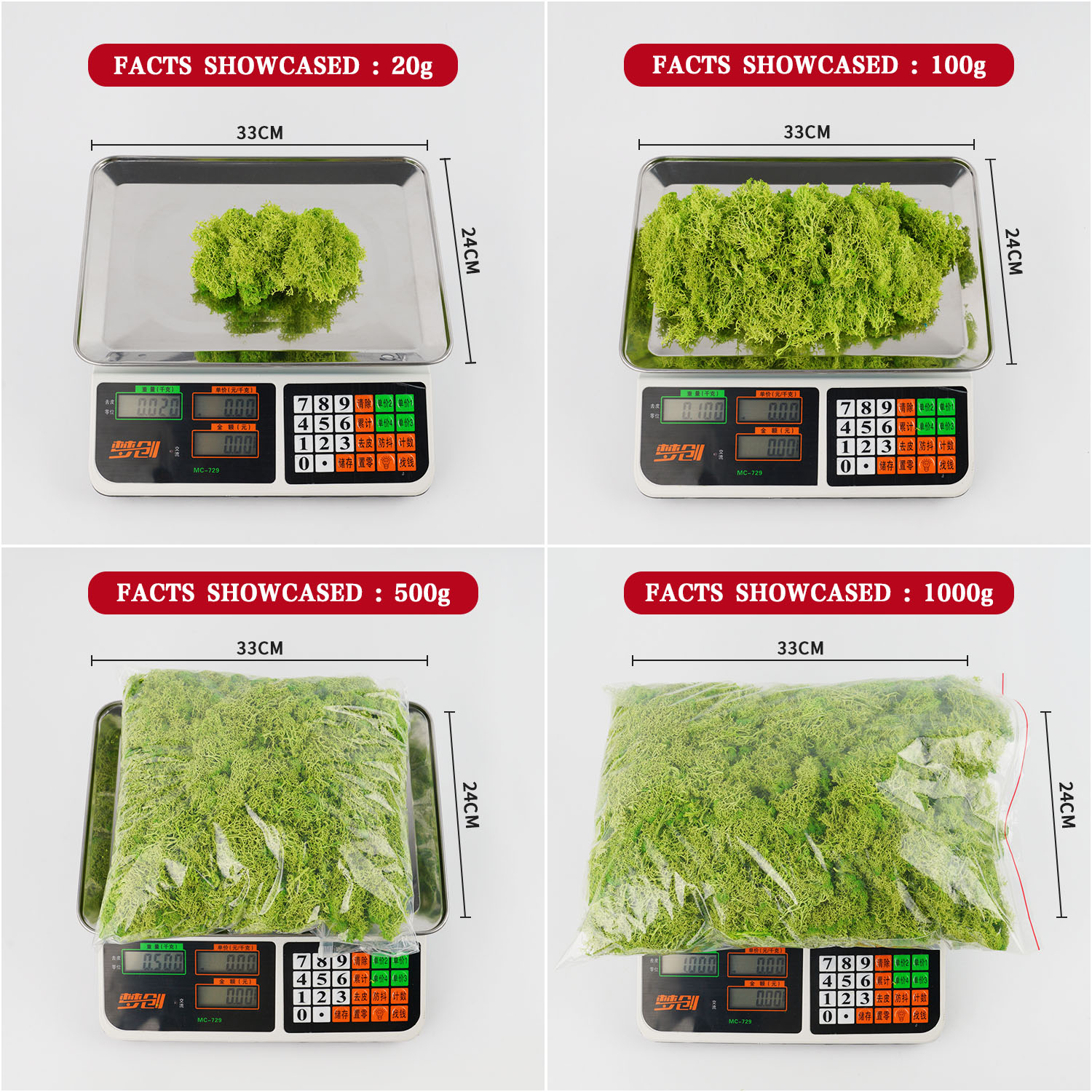 200g Artificial Green Plants M – Sphagnum Moss Dry Bewertung und Preis