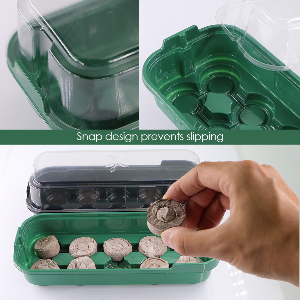 10 Cells Seedling Trays Germin – Peat Pellet Tray Bewertung und Preis