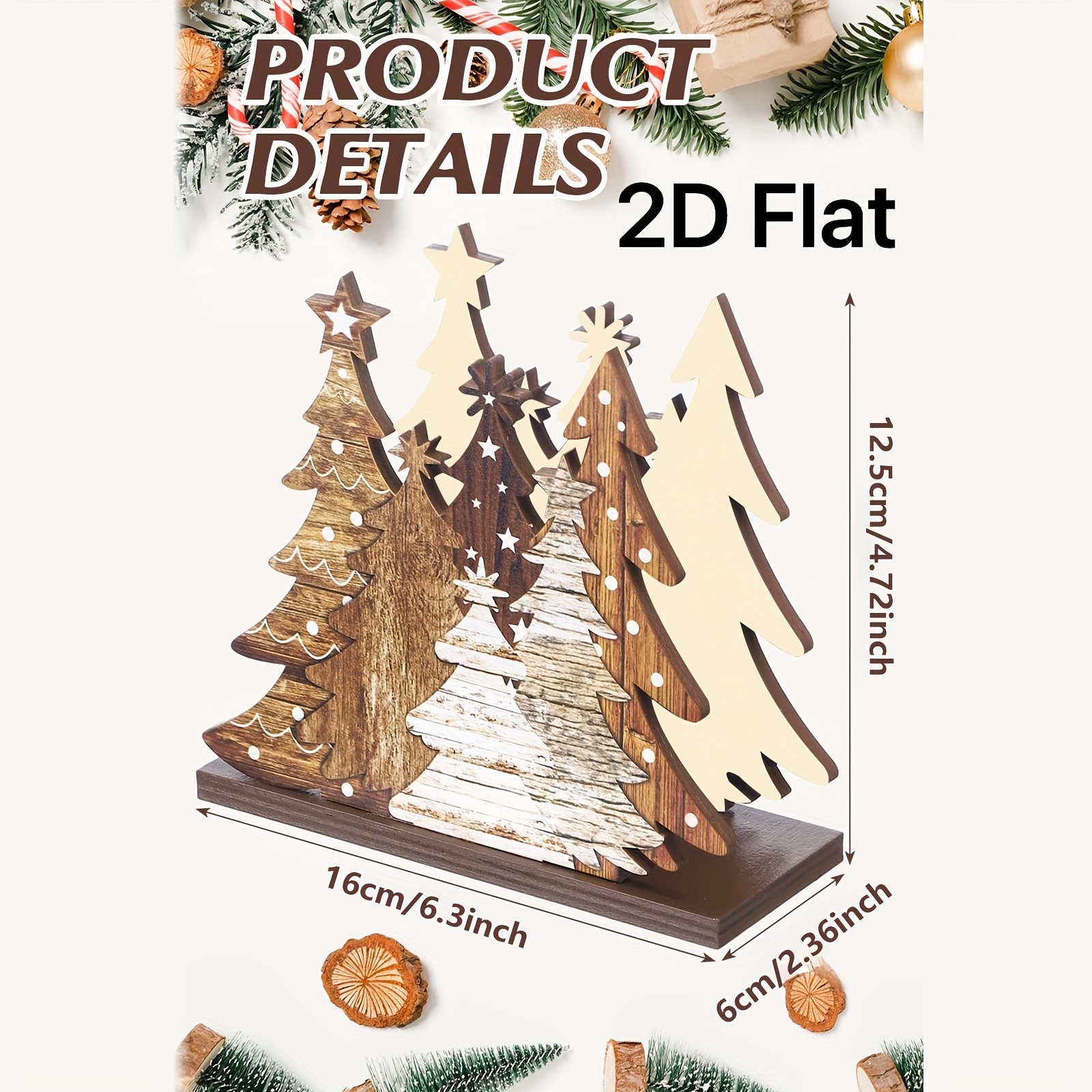1pc 2D Flat Christmas Tree Tis – Agar Tissue Culture Bewertung und Preis
