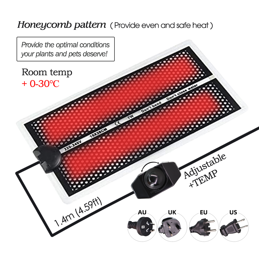 5-20W Garden Seedlings Heating – Heat Mat Seedling Bewertung und Preis